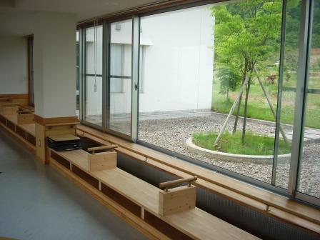 せせらぎ荘の足湯